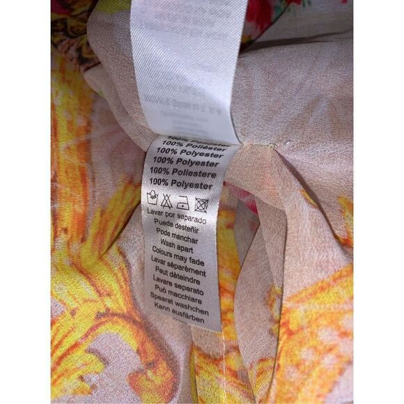 Sigris Semi Sheer Kaftan Swim Cover Free Size - Picture 12 of 12